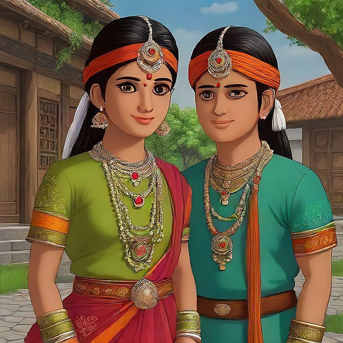 3D cartoon character art